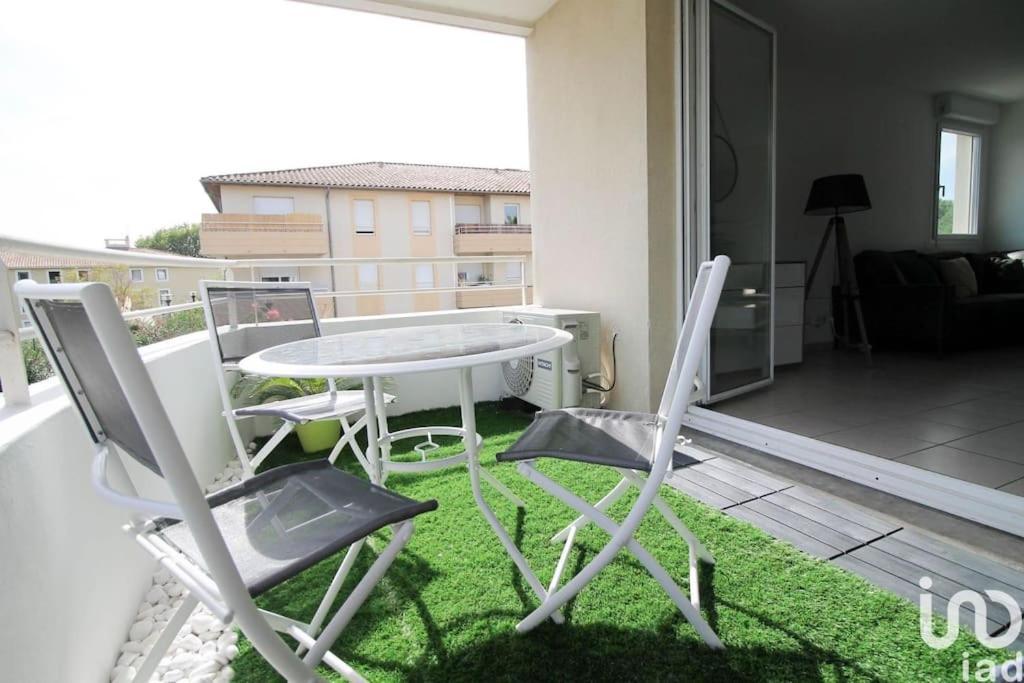 *Le Carpe Diem, Appartement 2 Chambres, Piscine, 2 Parking, Clim* มงต์เปอลิเยร์ ภายนอก รูปภาพ